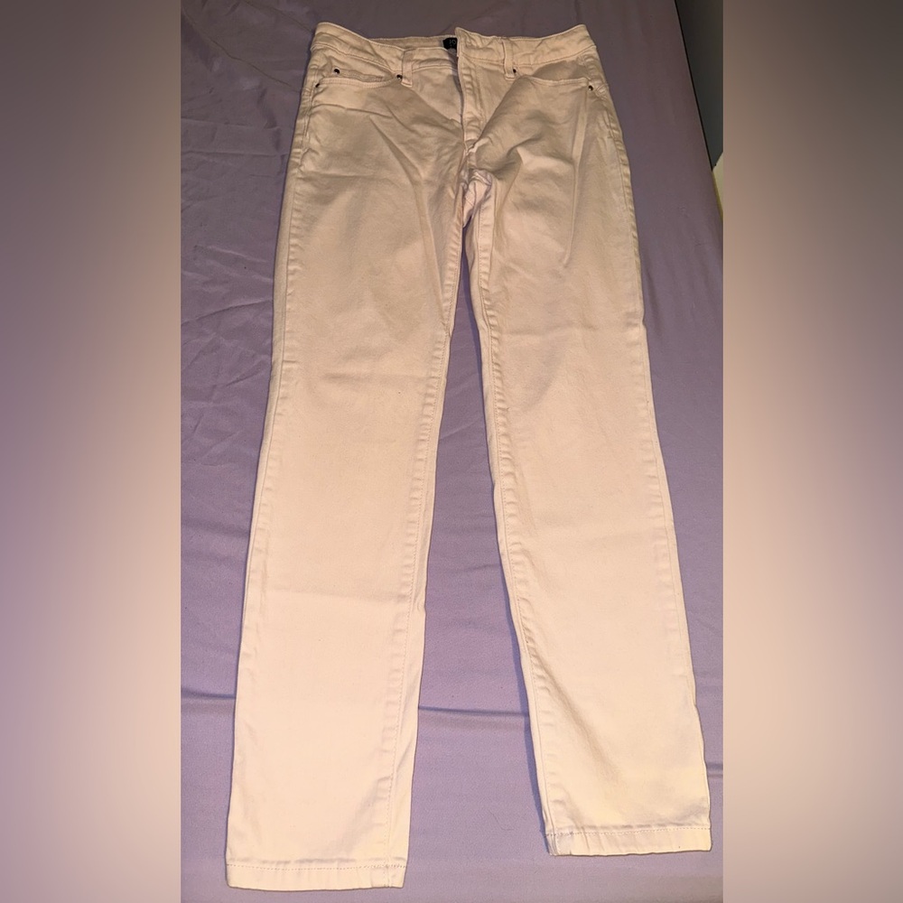 Jones New York “Madison” Skinny Ankle Jeans – Size 8 (Pink)